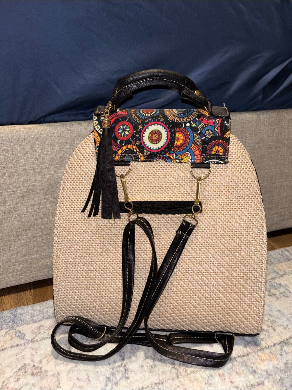 Handmade backpack - Picture 2 of 6